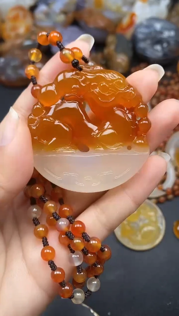 未镶嵌1玛瑙/玉髓百*！ll