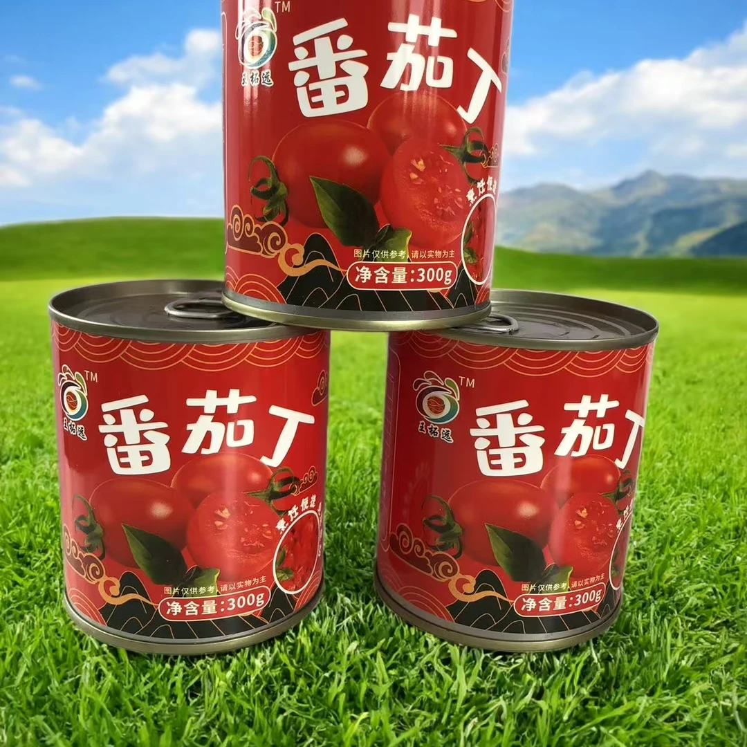 【疆小妹】新疆番茄丁无任何添加剂