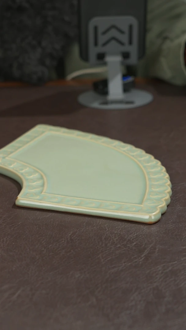 瓷宣宝汝瓷原矿原釉作品瑕疵