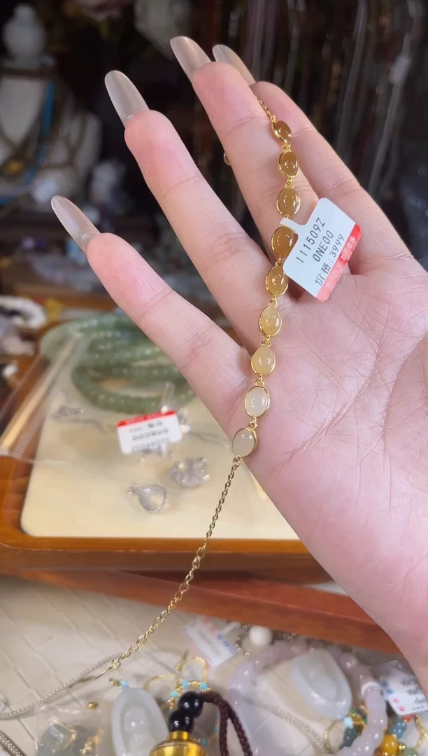 【闪购商品】和田玉手链银S925镶嵌多样性发货其一