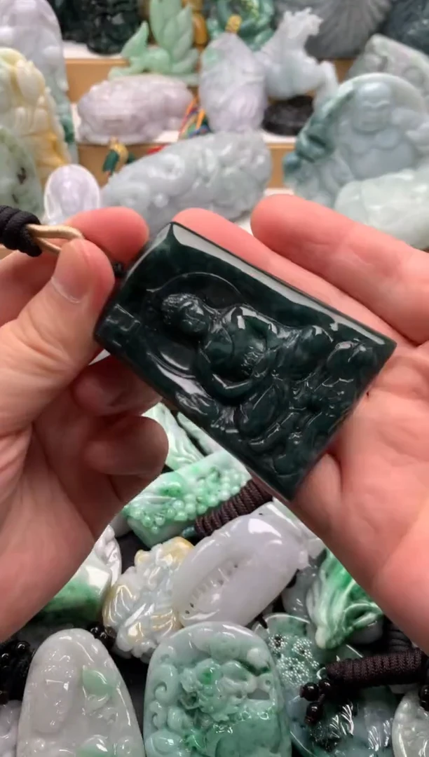 吊坠(不含链)未镶嵌翡翠1