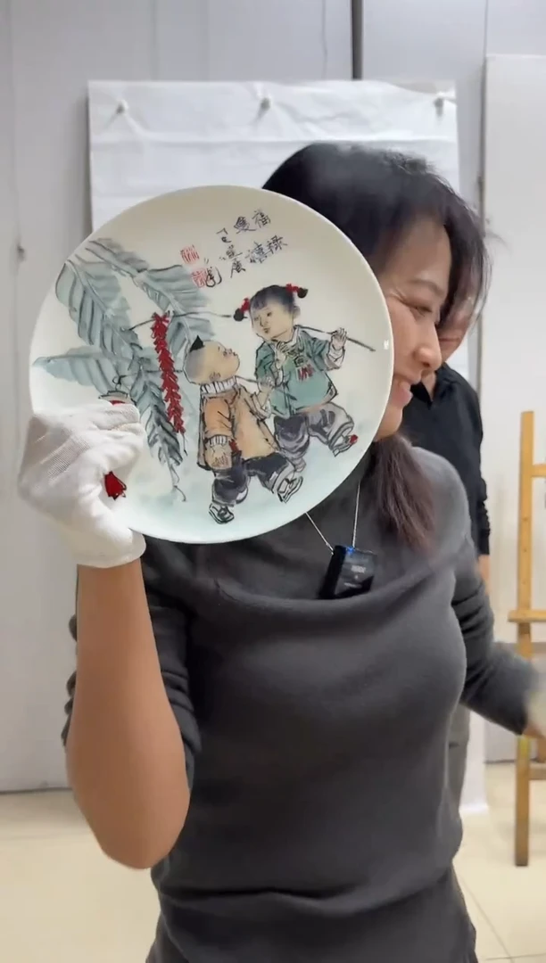 国画炳山艺术--秦老师作品