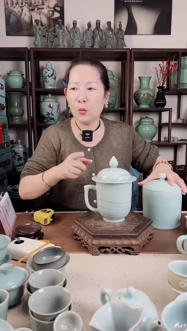 纯手工 绞胎 大将军杯