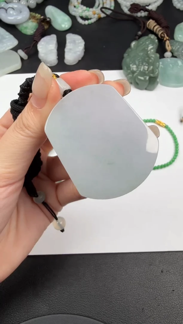 吊坠(不含链)未镶嵌翡翠翡翠饰品-114