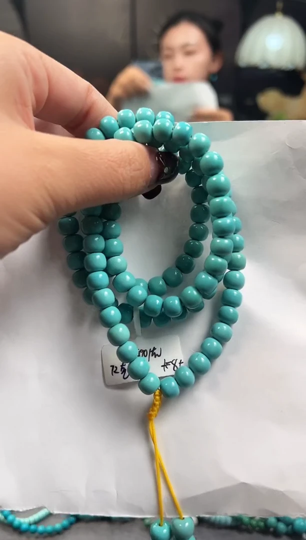 未镶嵌绿松石项链卡8