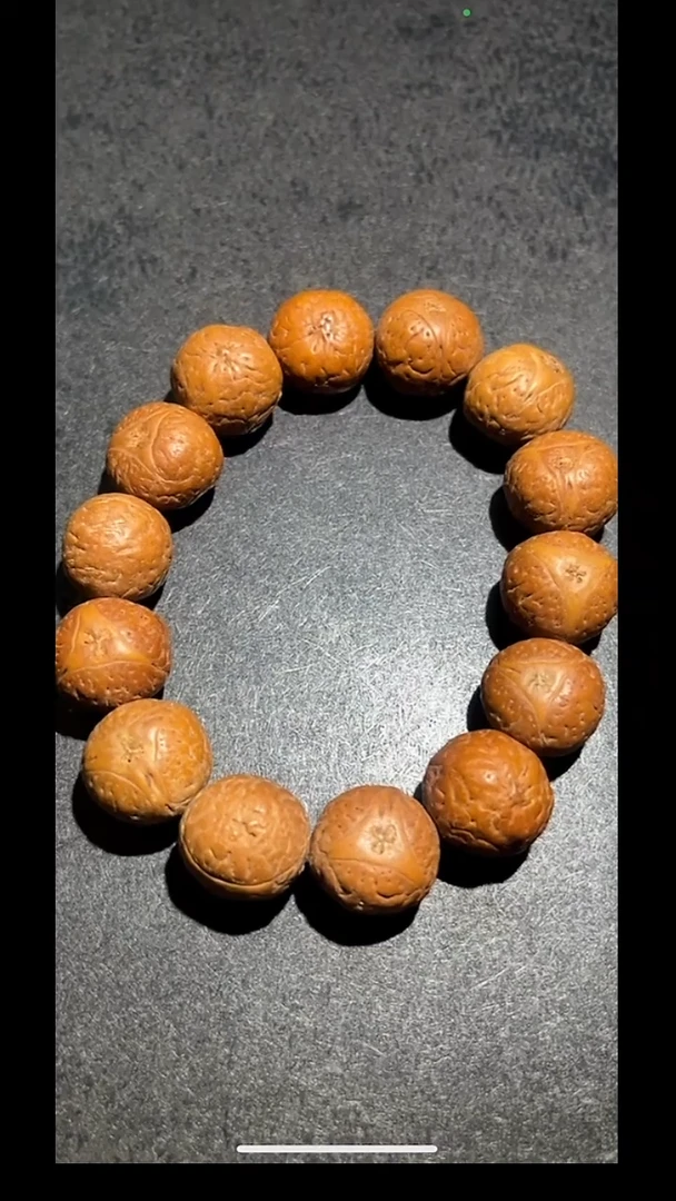 龙眼菩提手串pz628-2约17mm多样性发货发其一