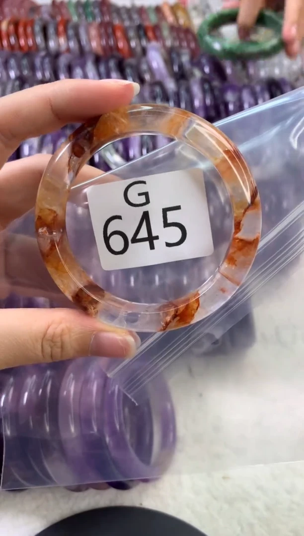 【闪购商品】水晶水晶手镯G未镶嵌645-56