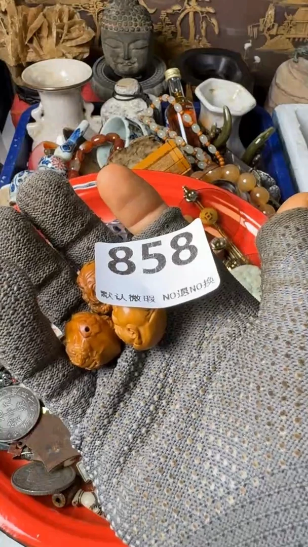 复古?****?工艺品橄榄核858