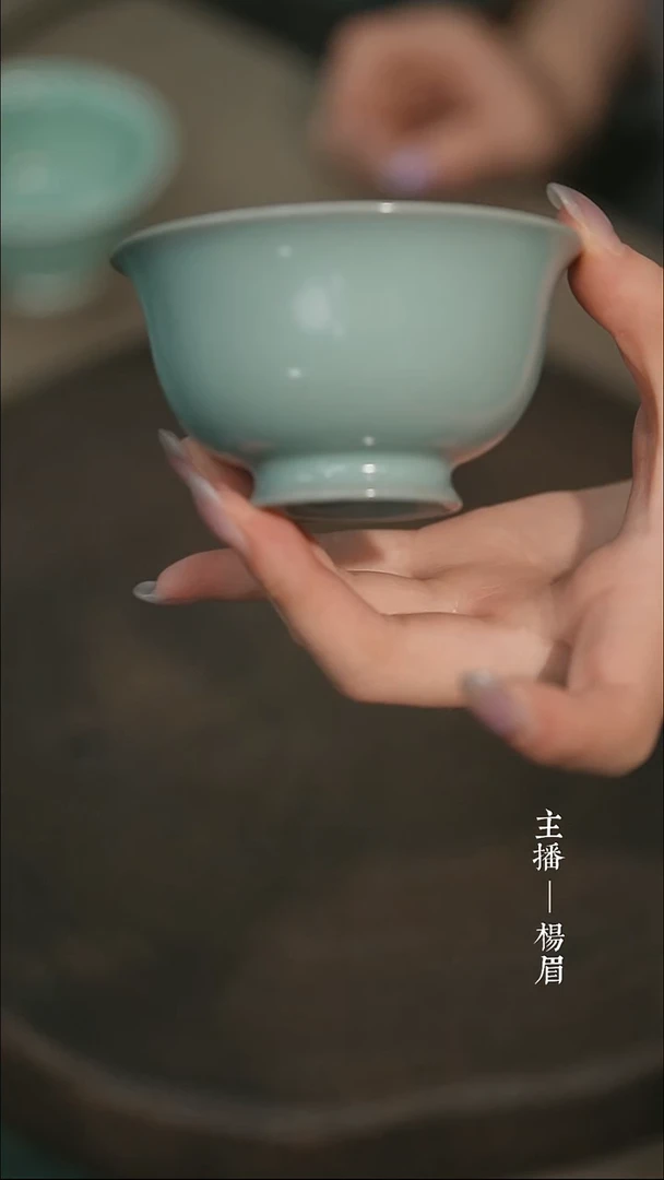 胖*喔压手杯-侯全力-天蓝-眉