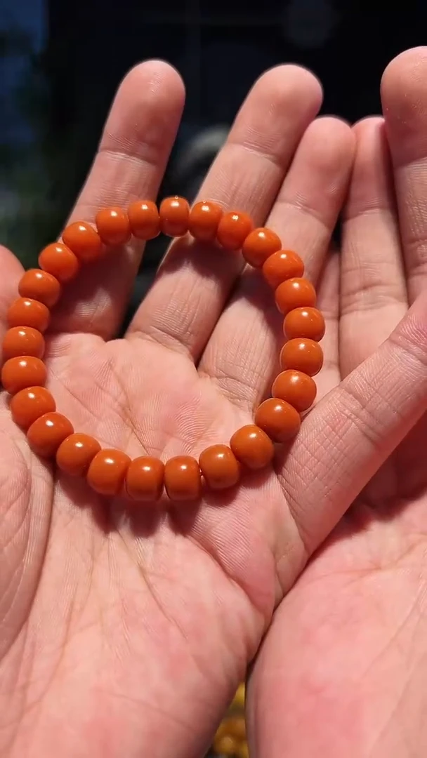 【闪购商品】南红玛瑙手链未镶嵌9+