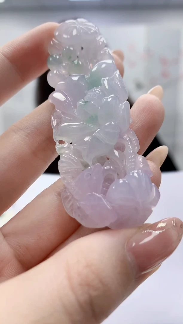 未镶嵌定制翡翠4829jw-毛货挂件15