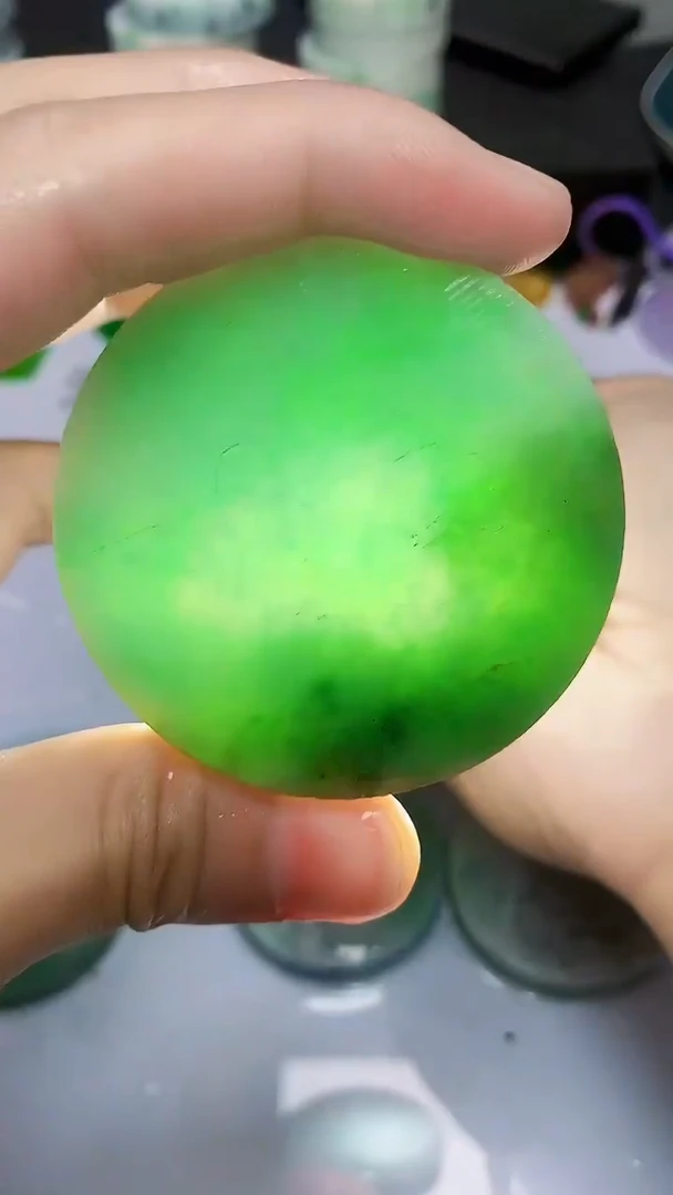 翡翠散珠缅甸天然翡翠A货Y637