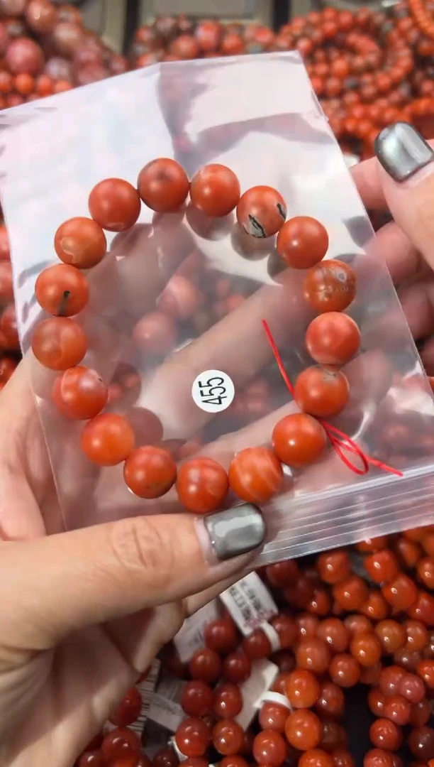 未镶嵌手串南红玛瑙12+