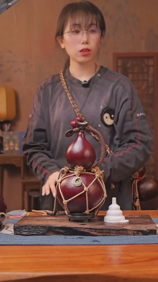 1819号链接精品大漆葫芦现货现发[一物一拍]
