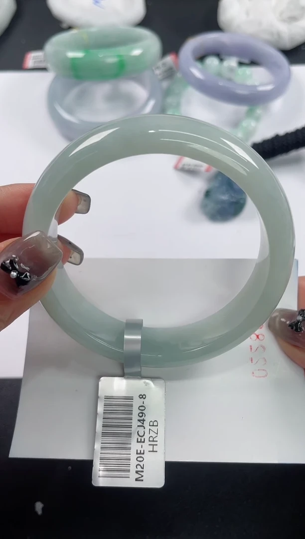 未镶嵌手镯翡翠基地发货H8857