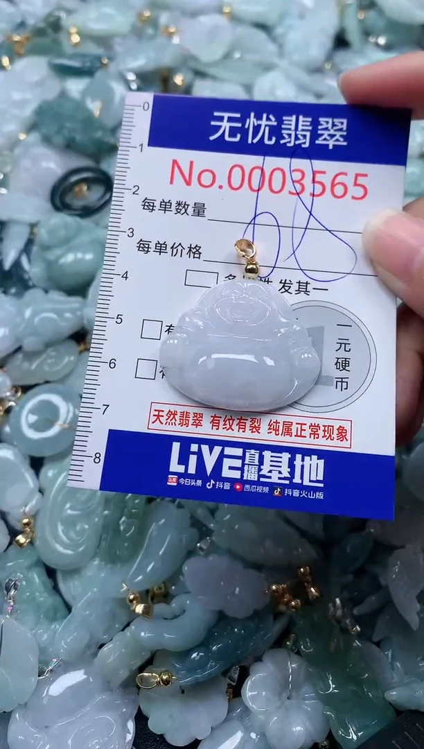 颈饰未镶嵌翡翠3565