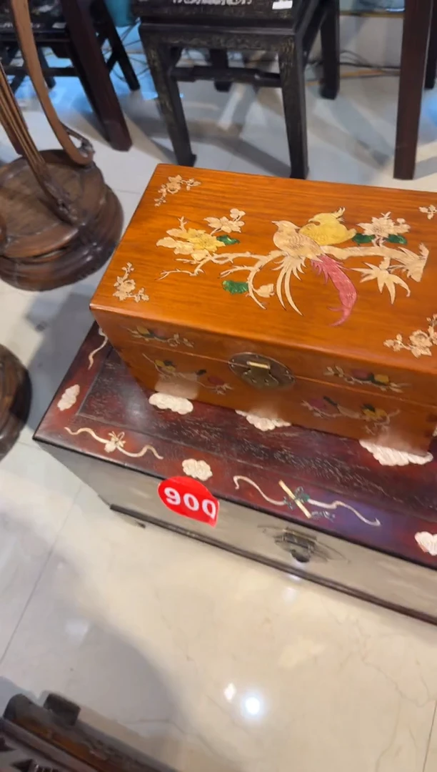 木40长尾鸟翻盖箱428.88888