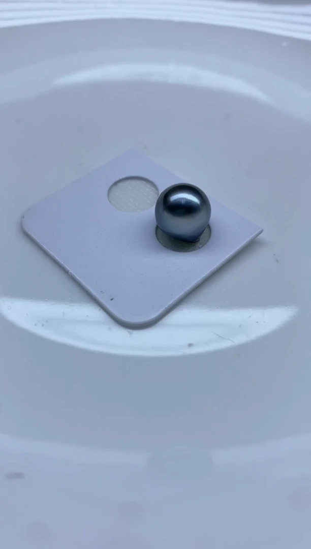 裸珠海水珍珠半孔