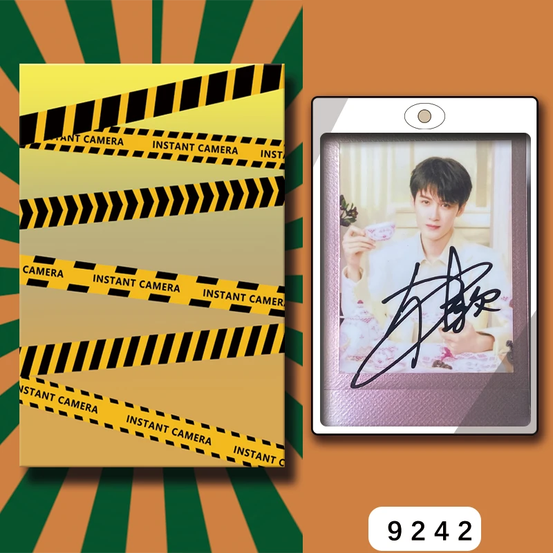 D9242【檀健次】 正品拍立得照片 金属