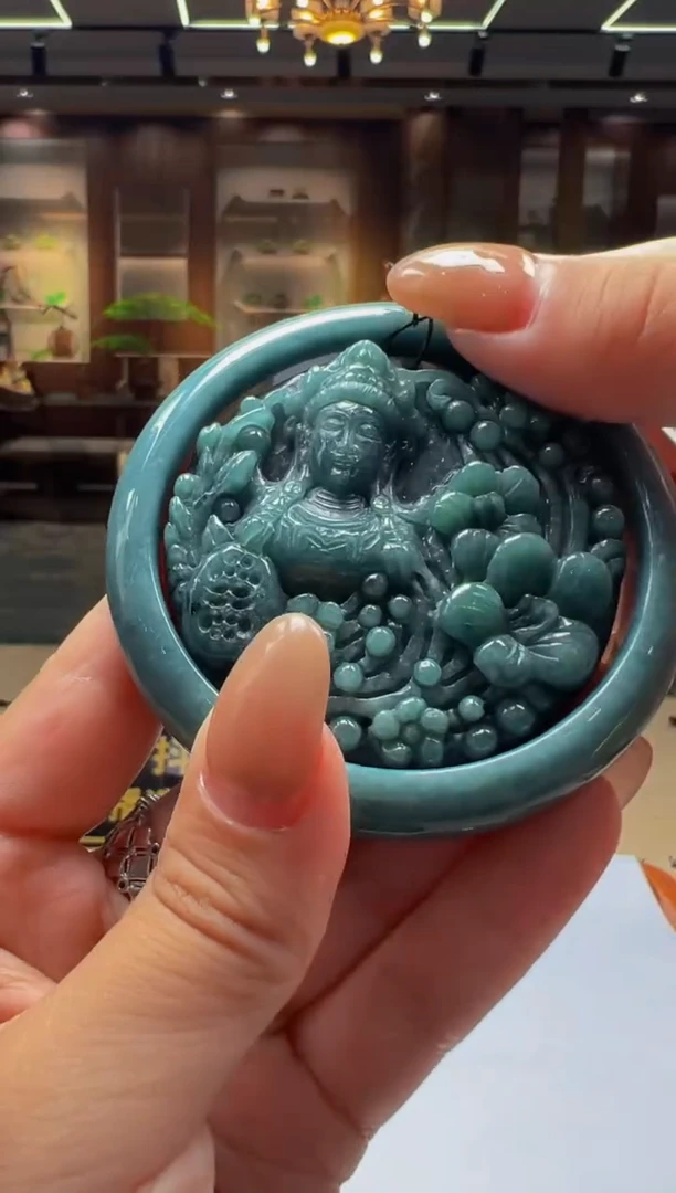 定制翡翠未镶嵌Q2025-6-15-11