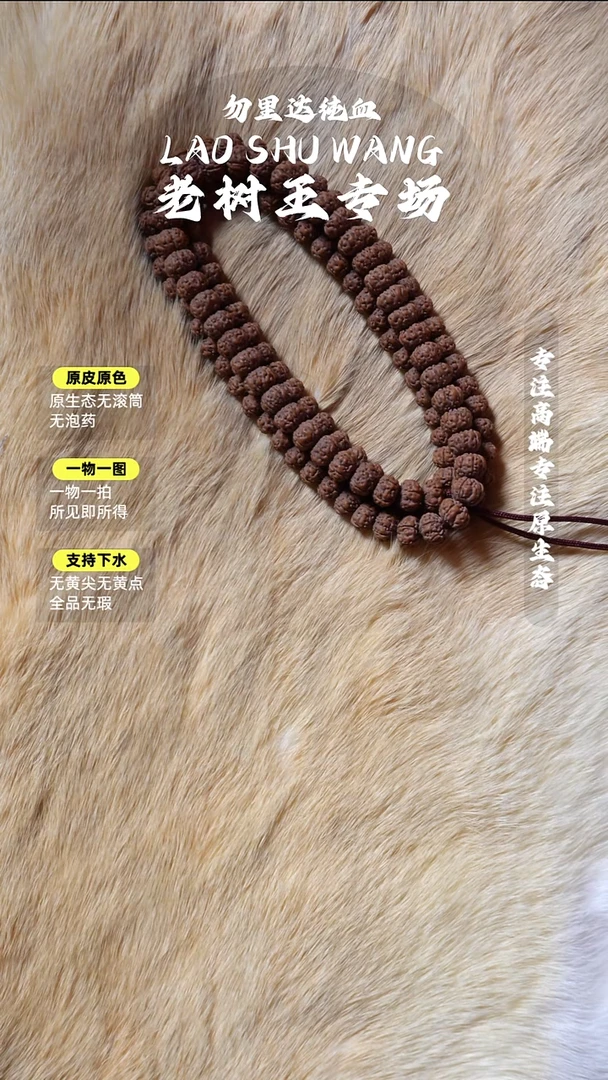 吊坠金刚菩提树王108 桩高差3mm 8.8mm