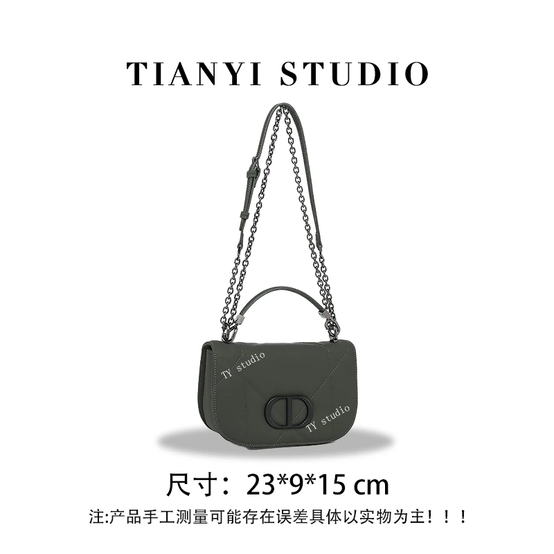 【天一甄选】QYX-98018-洋蓟绿 轻奢高级韩版单肩潮流时尚简约女包