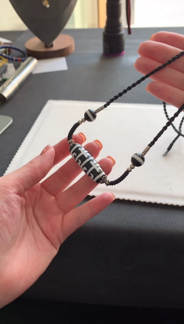 【闪购商品】玛瑙/玉髓颈饰未镶嵌（无界）玛瑙项链F838