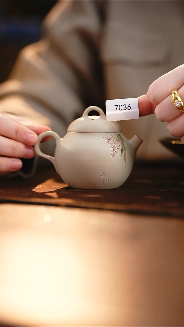 雲梦茶器紫陶茶壶7036