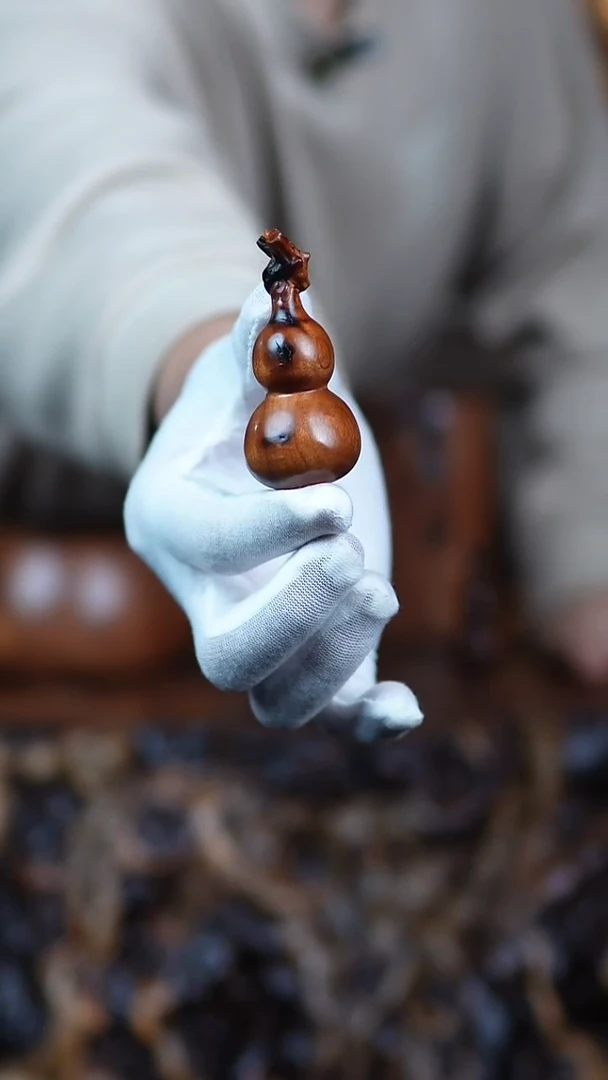 枣木百年雷击枣木龙头葫芦