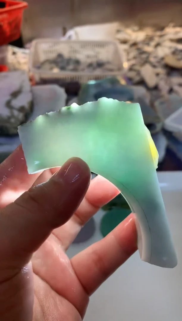 翡翠未镶嵌颈饰0韩0翡翠珠宝728