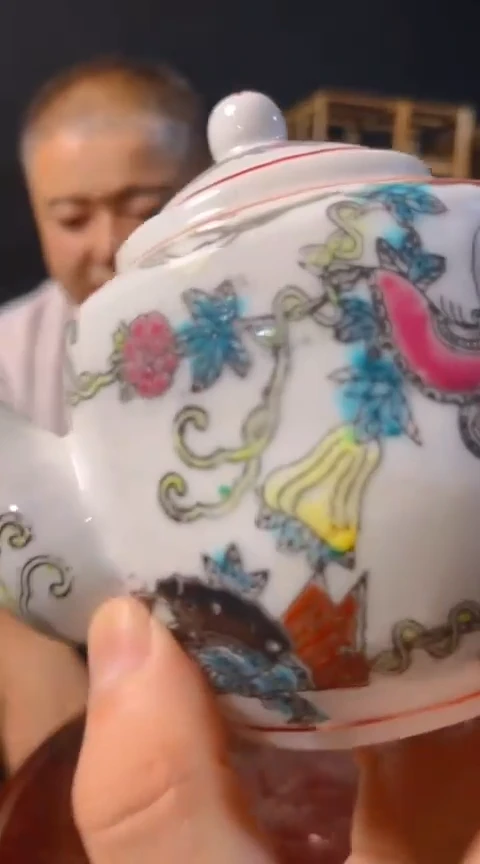 摆件景德镇陶瓷青花摆件23