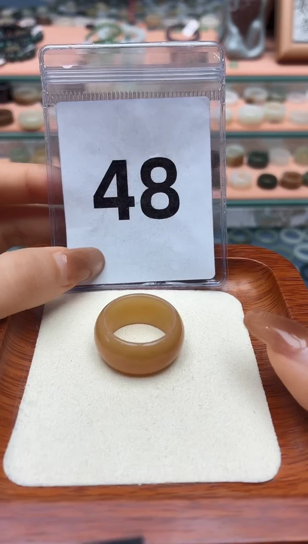 未镶嵌戒圈和田玉19号