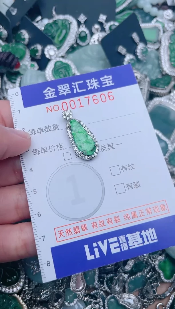 【闪购商品】翡翠颈饰未镶嵌17606....1