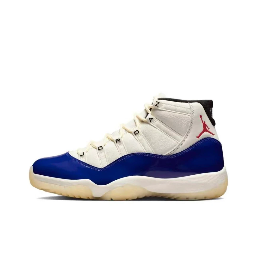 NIKE/耐克官方男款 AJ11 男子高帮传奇蓝经典休闲鞋-IH0296-400
