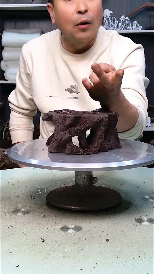 紫金砂镂空树桩99清香阁清香阁清香阁