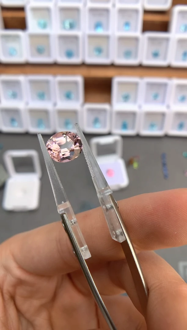 未镶嵌裸石定制碧玺4.48ct