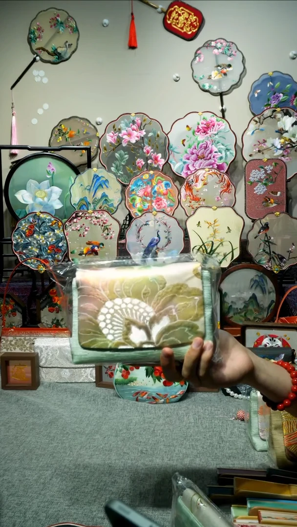 刺绣纯手工苏绣艺术品