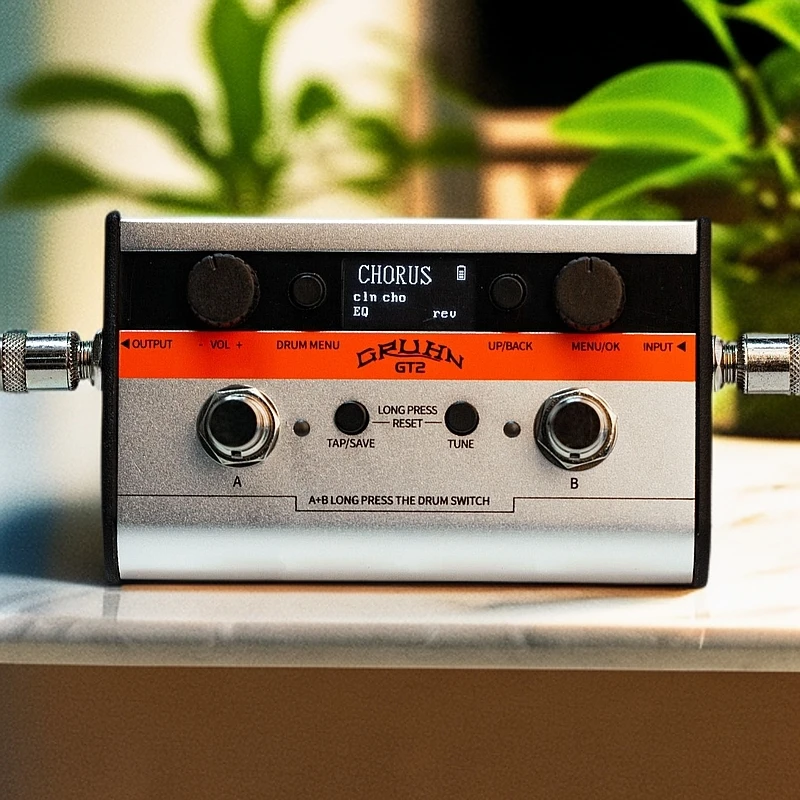 GRUHN格鲁恩GT2加花鼓机/电吉他木吉他效果器