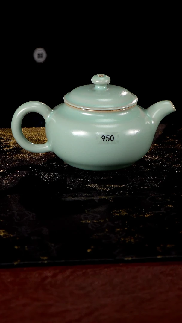 杯950 仿古壶200ml匠工款君绿釉