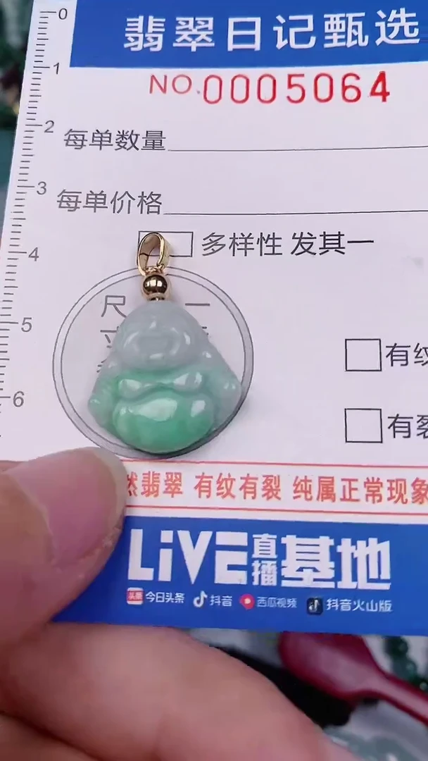 【闪购商品】翡翠颈饰未镶嵌00005064