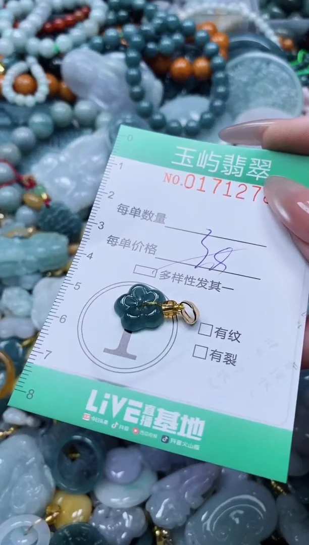 翡翠未镶嵌颈饰闪购0171278多样性发其一