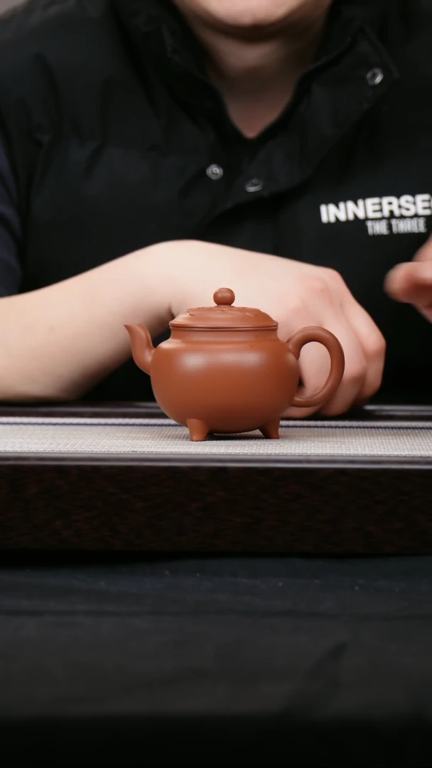 【闪购商品】紫砂茶壶小煤窑朱泥大彬如意