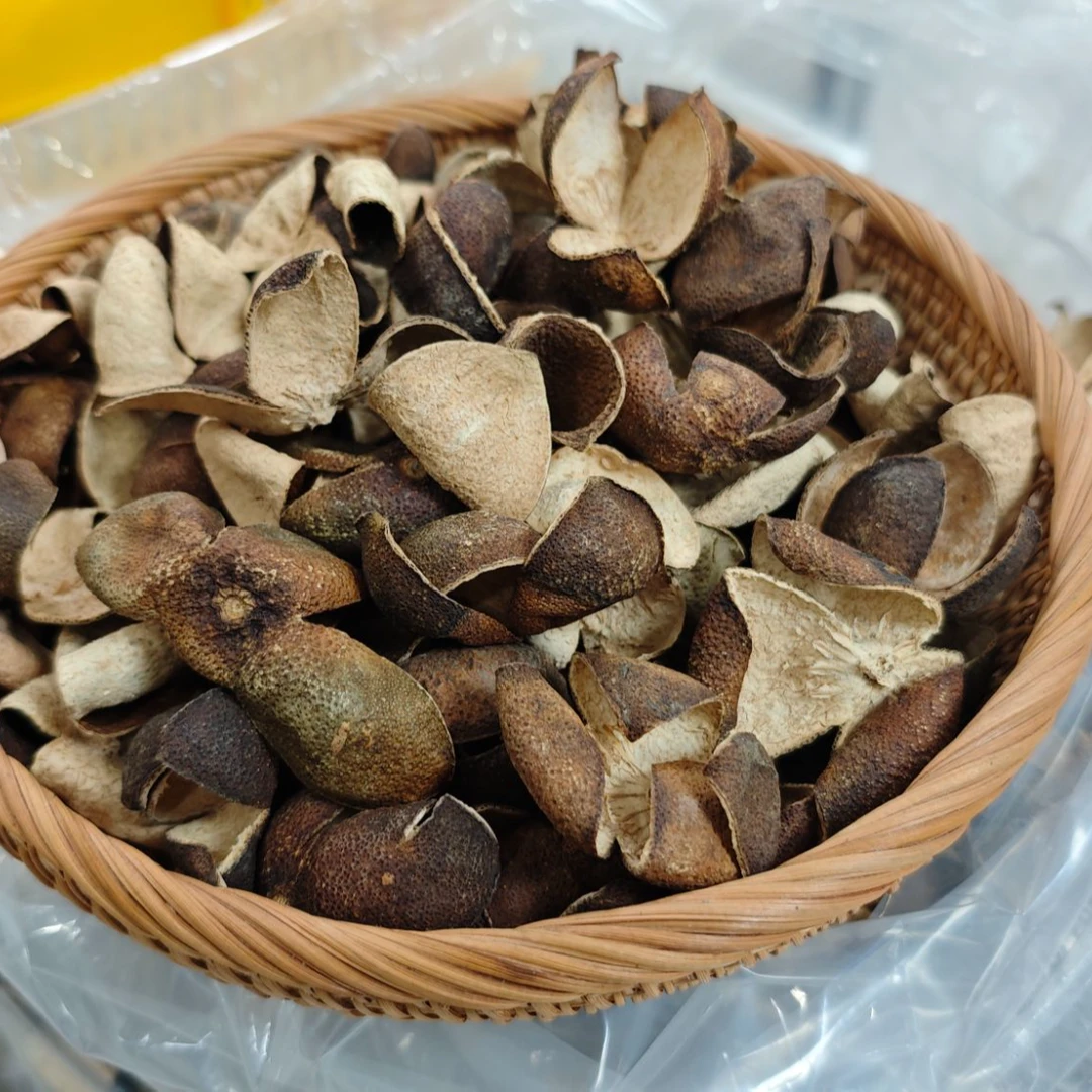 2017年老树圈枝扯树三花青【断皮】新会陈皮