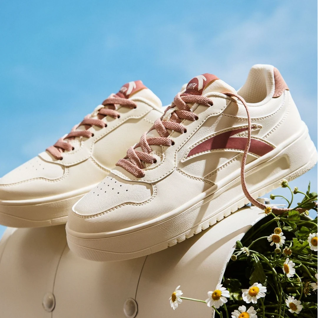 【小正专属】安踏丨轻松1.5板鞋百搭运动轻便小白鞋922528003Q