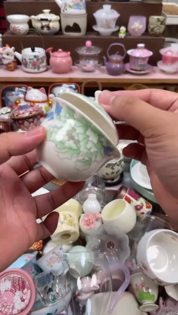 瓷片孤品特价茶具清仓