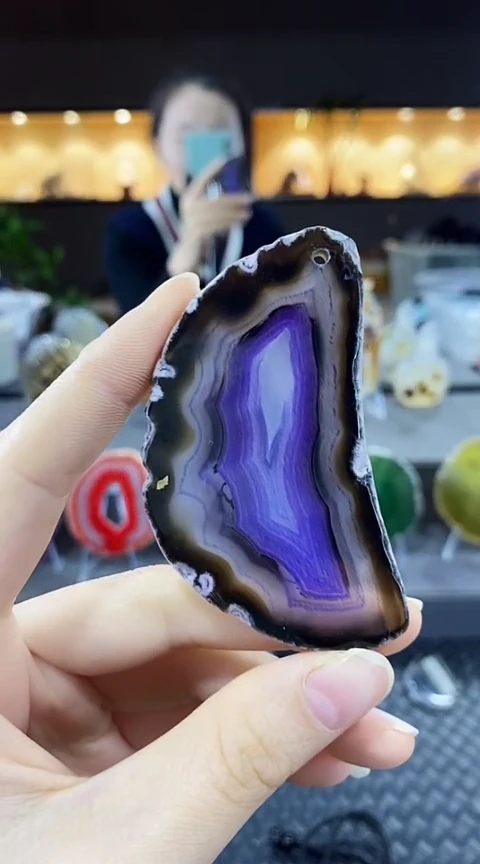 未镶嵌颈饰玛瑙/玉髓春***啡玛瑙