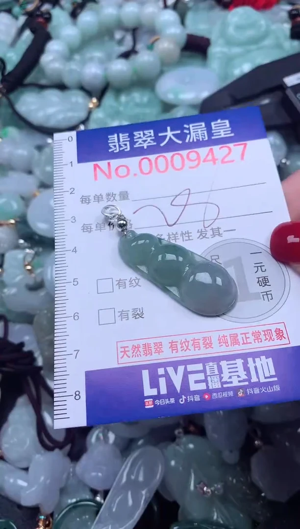 颈饰未镶嵌翡翠9427