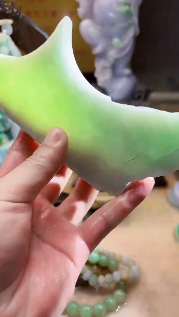 未镶嵌挂件翡翠A货张麦8743