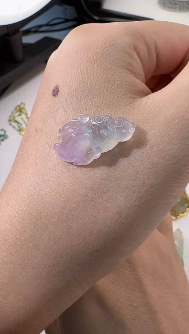 颈饰未镶嵌翡翠缅甸A货翡翠
