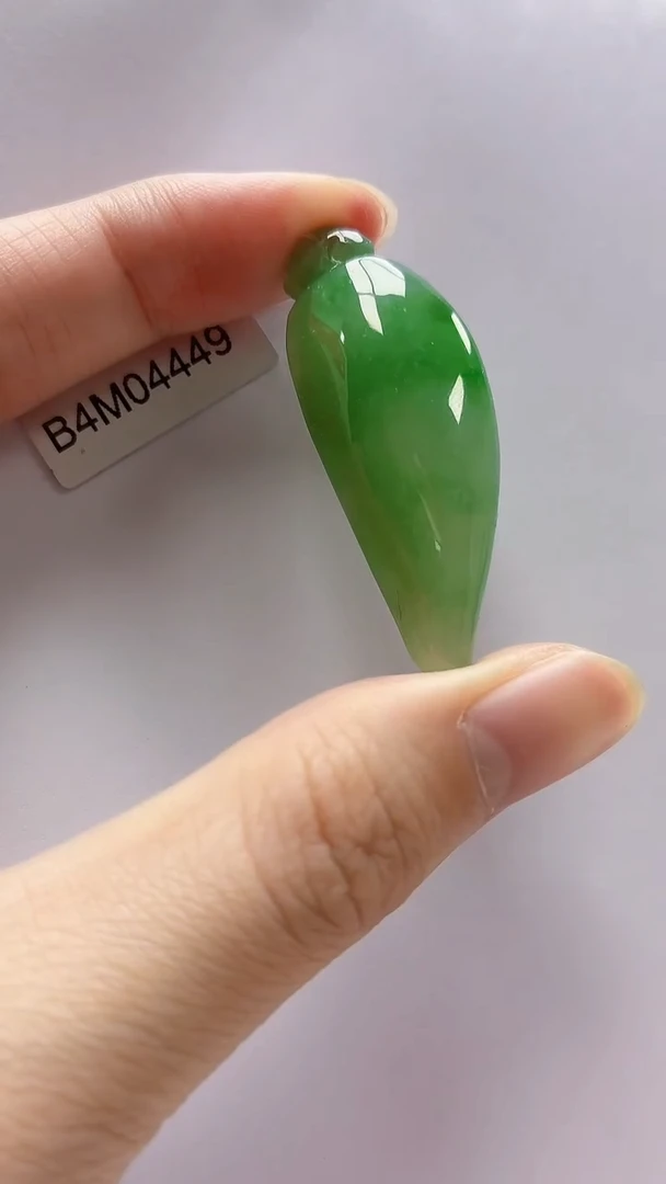 未镶嵌定制翡翠4688zm-毛货挂件瓜21